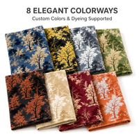 Série de best-sellers très demandée : Tissu en velours jacquard bicolore effet bois, sensation de luxe sophistiquée, pour coussins de canapé, vente en gros fabricant