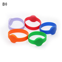 Bracelet NFC RFID en silicone étanche 13,56 MHz MIFARE DESFire EV3 2K/4K/8K