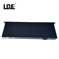 Répartiteur de signal DMX512 professionnel LQE 8 voies, amplificateur, isolé optiquement, 8 ports, XLR 3 broches, système d'éclairage de scène en métal
