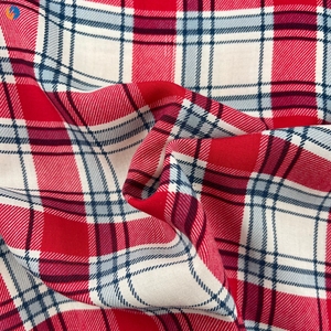 Tessuto in Rayon 100% a Quadri di Tendenza 2026 per Abbigliamento Femminile - Product Image 5