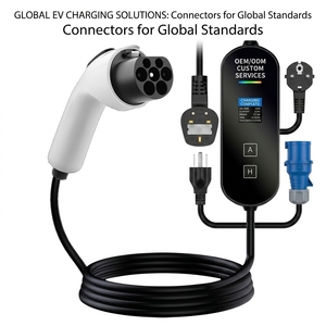 7kW GBT Portable EV <strong>Charger</strong> for BYD Dolphin <strong>Atto</strong> <strong>3</strong>, 32A Smart Mode 2 EVSE with Color LCD Screen, 16A 32A Adjustable, OEM Factory - Product Image 4
