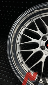 Maining giả mạo LM <span class=keywords><strong>Lemans</strong></span> chải Bạc bánh xe cho BMW E36 E39 E46 E60 E90 E92 5x112 5x120 - Product Image 5