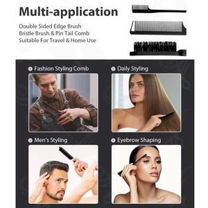 Set di capelli con cera da 75g crea look ordinato comprende strumenti essenziali per una facile toelettatura e una maggiore lucentezza dei capelli. - Product Image 4