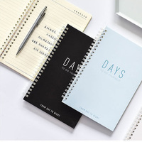 Agenda personnalisable à couverture souple avec impression carnets de notes laitières Carnet de notes à spirale A5 bon marché