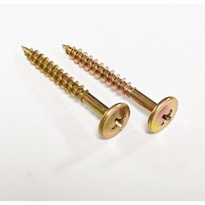 Vis autotaraudeuses à tête fraisée pour bois 4.5x38 en gros, en stock, pour l'approvisionnement de conduits CVC - Product Image 1