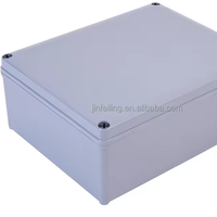Boîtier de jonction étanche IP66 en plastique ABS personnalisé pour carte de circuit imprimé, fixation par vis, couleur/taille peinte, pour électronique