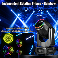 Projecteur de scène à tête mobile 295W 14R Beam DMX512 avec prisme, ampoule Hernia B22 RGBWA pour théâtre et concert