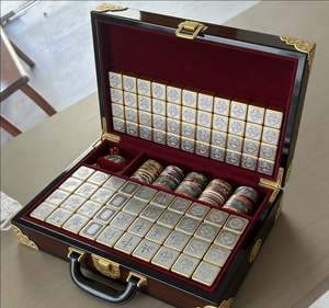 ชุดไพ่นกกระจอกคริลิคอเมริกันชุดเกมไพ่นกกระจอกสิงคโปร์ไพ่นกกระจอก - Product Image 4