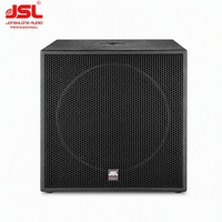Subwoofer professionnel S18 de 18 pouces, 600 W, 123 dB, 8 ohms, haut-parleur de basses pour discothèque, salle de danse, bar, divertissement