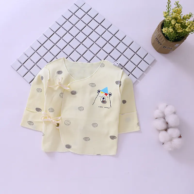 Stampa infantile boutique pagliaccetto 100% cotone kimono vestiti del bambino appena nato