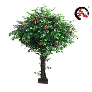 Árbol de espino simulado árbol de fruta falsa interior y exterior Hotel hortícola centro comercial árbol de paisaje artificial - Product Image 2