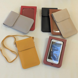 Nueva Bolsa Impermeable Ligera de PVC para Caminar, Bolsa Vertical para Teléfono con Pantalla Táctil Grande, Correa Cruzada Unisex para el Cuello, para Celular - Product Image 1