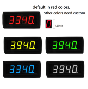 Xách tay 1.8 inch hiển thị trong nhà sử dụng điện tử countup Tally truy cập kỹ thuật số 4 chữ số LED 9999 ngày đồng hồ đếm ngược - Product Image 3