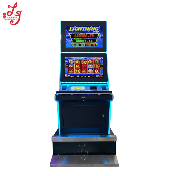 Dragon Riches Video Slot 23 Inch Jackpot Dual Screen Touch Screen Casino Gambling Games Machines For Sale