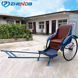 รถลากม้าแบบจีนรุ่นใหม่ ลดราคาพิเศษ แบบใช้แรงคน 2 ล้อ - Product Image 3