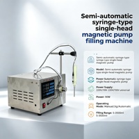 Pompe magnétique semi-automatique 2026 – Nouvelle pompe électromagnétique de table pour remplissage de liquides, haute précision pour usage industriel