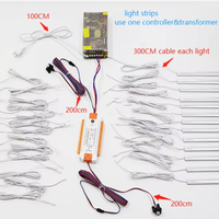 Bande lumineuse LED intelligente Détecteur de mouvement en aluminium pour escalier d'escalier Lumières de marche d'escalier LED pour la maison