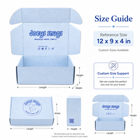 Boîte d'emballage personnalisée pour cadeaux de naissance, vêtements, jouets et ensembles pour bébés avec logo