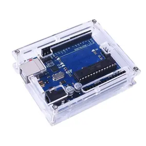 สำหรับ Arduino Uno R3กล่องอะคริลิคกล่อง UNO R3 Enclosure สำหรับ Arduino