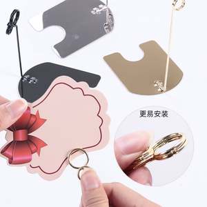 Clips Metálicos Ecológicos para Etiquetas y Portaetiquetas de Precio para Exhibición en Tiendas, Pasteles, Dulces, Regalos y Comestibles - Product Image 5