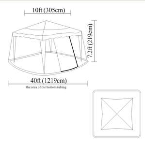 Grande tente de camping en plein air détachable moderne Moustiquaire pliable rétractable Vente en gros pour usage domestique <span class=keywords><strong>Lit</strong></span> à baldaquin - Product Image 3