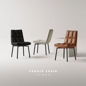Chaise de salle à manger en métal minimaliste italienne haut de gamme pour usage domestique, rotative, durable, marque <span class=keywords><strong>FR</strong></span>, modèle FR07, design moderne - Product Image 3
