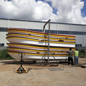 Grandsea 23ft Fiberglas Fischerboot Rümpfe für verkauf Panga Tourismus mit Außenbordmotor - Product Image 1