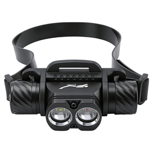 Lampe frontale <span class=keywords><strong>de</strong></span> plongée rechargeable 1400LM IP68 étanche, lampe torche LED pour la pêche <span class=keywords><strong>de</strong></span> nuit, la spéléologie et le <span class=keywords><strong>camping</strong></span>, utilisation en eau profonde jusqu'à 60M - Product Image 1