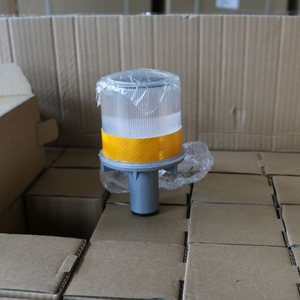 Luz de Navegación Marina Solar Intermitente LED, Luz de Advertencia Intermitente Solar, Luz de Cono de Tráfico Solar - Product Image 6