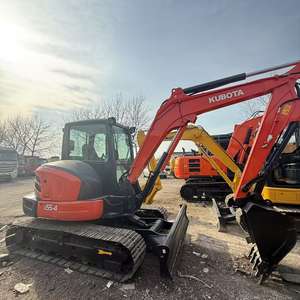 Mini-excavatrice Kubota U55 d'occasion, 5,5 tonnes, haute efficacité, avec composants essentiels du moteur et de la pompe, à vendre - Product Image 3