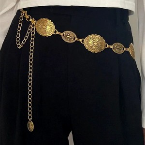 Phong Cách Kỳ Lạ Chuỗi Eo Với Ăn Mặc Châu Âu Và Mỹ Bohemian Hướng Dương Thời Trang Kim Loại Retro Eo Chuỗi - Product Image 4