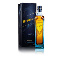 Emballage Boîte cadeau pliable de qualité supérieure pour vin Cadeau en carton Bouteille en verre de vin rouge champagne Boîte de présentation