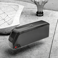 Batterie longue portée Hailong Shark Case pour vélo électrique 48V10.4Ah, pack de batteries au lithium 18650, 1000 cycles