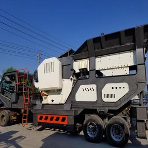 Máy Nghiền Tác Động Di Động Máy Nghiền Đá Vôi Theo Dõi Thực Vật Có Bánh Xe Màn Hình Rung Máy Nghiền Di Động - Product Image 6