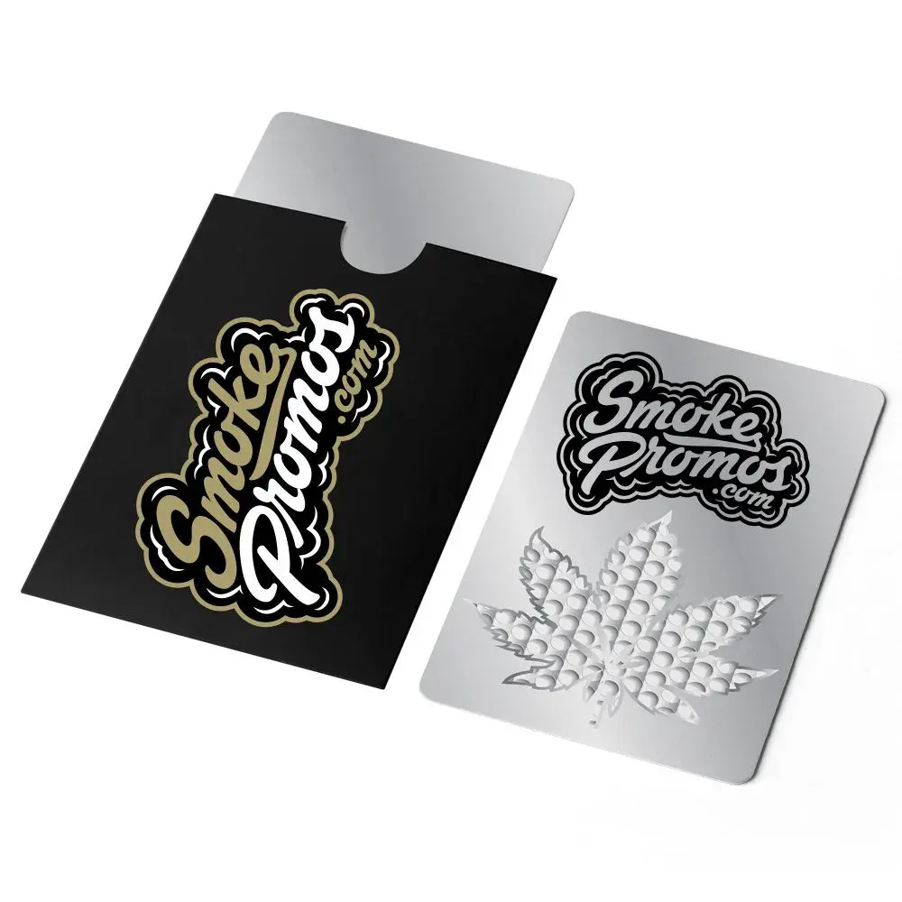 금속 공예 고급 신용 카드 스테인레스 스틸 판화 레이저 로고 로고 맞춤형 금속 인쇄 로고 포함 명함