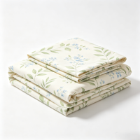 Lot de Stock – Parure de Lit Imprimée Florale en Gros, Linge de Lit Imprimé en Microfibre 4 ou 6 Pièces pour Revendeurs
