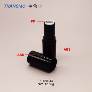 Tube de rouge à lèvres en plastique rond en gros, tubes de baume à lèvres, flacon de brillant à lèvres avec bouchon, emballage de baume à lèvres - Product Image 3