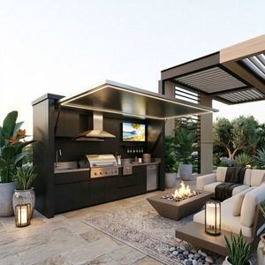 Stainless Steel Module Outdoor <strong>Kitchen</strong> Factory <strong>for</strong> Electric Smart Garden BBQ Grills Modular <strong>Furniture</strong> Sets - Product Image 1