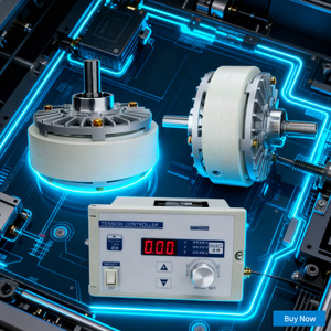 Controlador de Tensión Automático/Manual de Alta Calidad 24V para Frenos de Polvo Magnético y Frenos de Manganez para Desenrollado y Reenrollado - Product Image 1