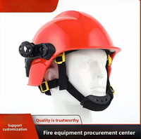 Casque de pompier ignifuge, protection d'urgence, flexible, durable, portable
