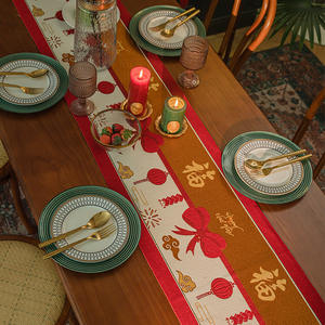 <span class=keywords><strong>Camino</strong></span> <span class=keywords><strong>de</strong></span> <span class=keywords><strong>mesa</strong></span> <span class=keywords><strong>de</strong></span> banquete <span class=keywords><strong>de</strong></span> té <span class=keywords><strong>de</strong></span> tira Media Roja festiva Mantel <span class=keywords><strong>de</strong></span> comedor LARGO <span class=keywords><strong>DE</strong></span> <span class=keywords><strong>A</strong></span>ño Nuevo para <span class=keywords><strong>mesa</strong></span> <span class=keywords><strong>de</strong></span> centro <span class=keywords><strong>de</strong></span> boda mejora tejido - Product Image 2