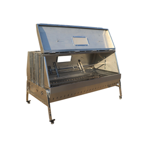 Asador de Carbón TOSHINE para Barbacoa, Asador Giratorio Ajustable de Acero Inoxidable para Cerdo y Cordero, Uso Comercial en Exteriores, Personalizado OEM TSSG02L - Product Image 2