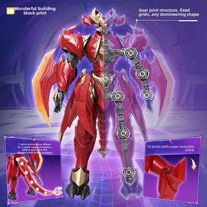 Enlightenment Wonder Blocks, Figuras de Construcción de Modelos Mecha de Material ABS con Temática de Honor Kings, Juguete de Ensamblaje para Niños de 14 Años en Adelante - Product Image 4