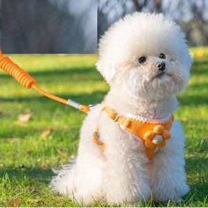 Laisse <span class=keywords><strong>de</strong></span> luxe en polyester pour animaux <span class=keywords><strong>de</strong></span> compagnie Collier <span class=keywords><strong>de</strong></span> luxe <span class=keywords><strong>de</strong></span> style gilet pour chien en peluche avec fermeture à bouton <span class=keywords><strong>de</strong></span> harnais anti-rupture Motif animal <span class=keywords><strong>de</strong></span> mode - Product Image 4