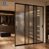 Puertas Corredizas Modernas Timestill con Acabado Elegante para Cocinas Pequeñas y Uso Interior en Edificios de Oficinas, Modelo de Vidrio 6035 T5