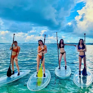 Preferito Nuovo arrivo trasparente gonfiabile stand up paddle board Su Misura tavola da paddle - Product Image 1