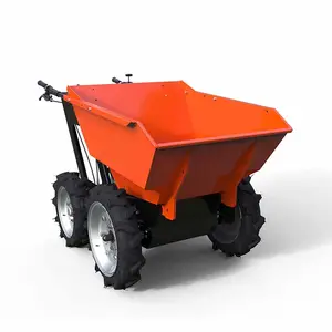 RCM Professional Supplier Mini 25Hp Dumper Metal Buckets For Wheel Barrow Crawler Mini Dumper Dump Truck