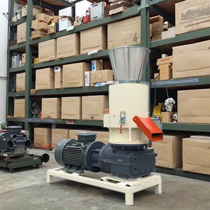 מכונת ייצור כדורי עץ חדשה בעלת תפוקה גבוהה, 800 ק\\\"ג/שעה, מונעת בדיזל/בנזין, לייצור דלק מפסולת נסורת וקש. - Product Image 6