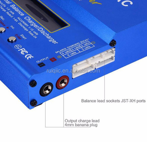 IMAX B6 AC 80W B6AC Lipo NiMH 3S/4S/5S RC Battery Charger Balance + EU/US Cắm Dây Cung Cấp Điện - Product Image 6