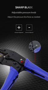 <span class=keywords><strong>Pince</strong></span> <span class=keywords><strong>à</strong></span> sertir de terminaison AH168591-W, type <span class=keywords><strong>à</strong></span> cliquet, en acier inoxydable, <span class=keywords><strong>pince</strong></span> de <span class=keywords><strong>compression</strong></span> <span class=keywords><strong>pour</strong></span> <span class=keywords><strong>câble</strong></span> <span class=keywords><strong>coaxial</strong></span>, pièces de télécommunication BNC - Product Image 6